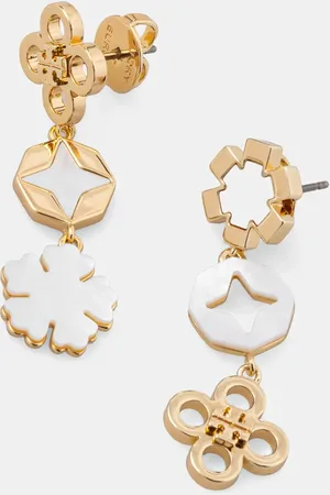 Tory Burch Náušnice Kira Clover Linear 164635-700