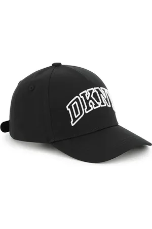 DKNY Dětská bavlněná kšiltovka barva, s potiskem, D62100