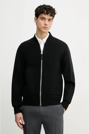 Mackage Vlněná bomber bunda barva, přechodná, EMILIO.W