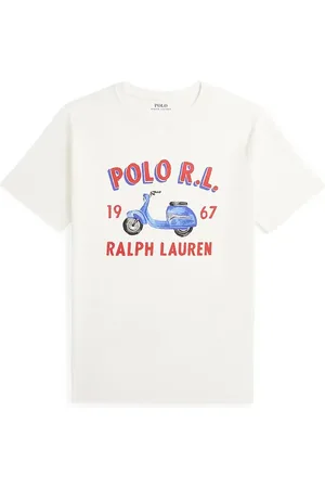 Ralph Lauren Dětské bavlněné tričko barva, s potiskem, 323965889001