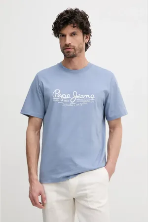Pepe Jeans Bavlněné tričko DUMAS TEE barva, s potiskem, PM509769