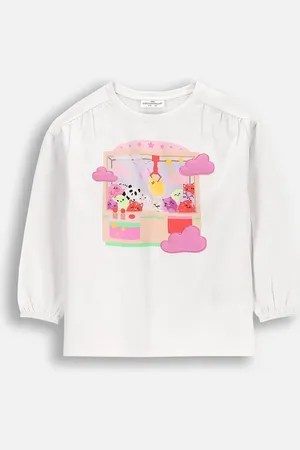 COCCODRILLO Dětské tričko s dlouhým rukávem barva, REBEL GIRL KIDS