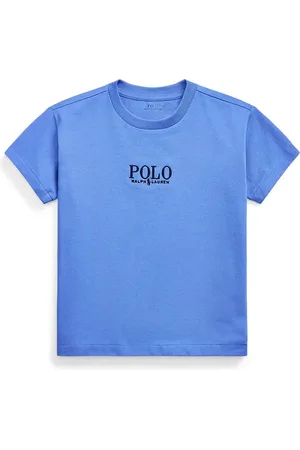 Ralph Lauren Dětské bavlněné tričko barva, s aplikací, 322964779004
