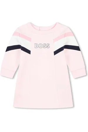 HUGO BOSS Kojenecké šaty barva, mini, áčková, J51077