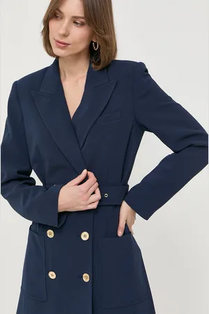 Michael Kors Šaty tmavomodrá barva, mini