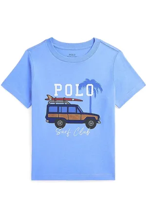 Ralph Lauren Dětské bavlněné tričko barva, s potiskem, 322965837001