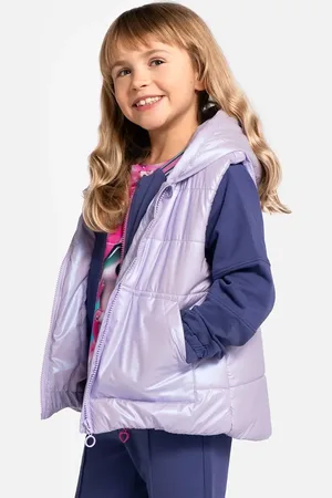COCCODRILLO Dětská vesta barva, OUTERWEAR GIRL KIDS
