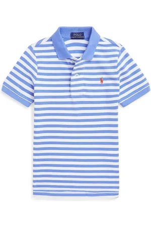 Ralph Lauren Dětská bavlněná polokošile barva, 322964150001