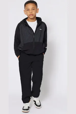 HUGO BOSS Dětské tepláky barva, s aplikací, J51955