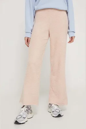 UGG Kalhoty dámské, barva, jednoduché, high waist, 1121077