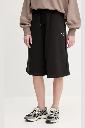 PUMA Kraťasy dámské, barva, hladké, high waist, 629758