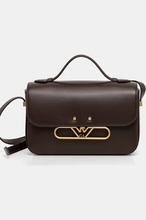 Emporio Armani Kožená kabelka barva, EW001484 AF14786