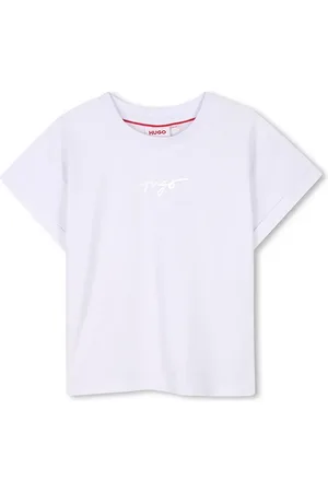 HUGO BOSS Dětské bavlněné tričko barva, G00389