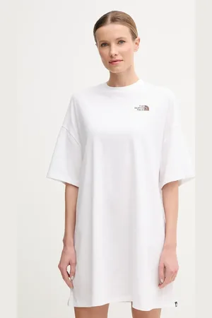 The North Face Šaty Essential barva, mini, oversize, NF0A87NF94X1