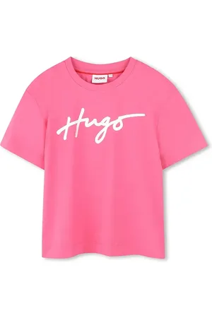HUGO BOSS Dětské bavlněné tričko barva, G00390