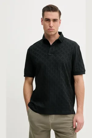 Armani Exchange Bavlněné polo tričko barva, XM000219 AF10337