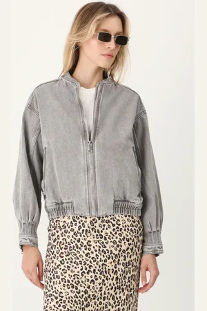 MEDICINE Džínová bomber bunda barva, oversize