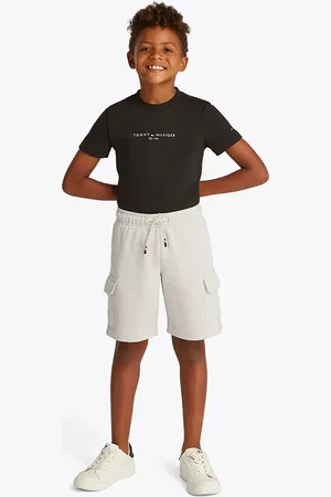 Tommy Hilfiger Dětské kraťasy barva, nastavitelný pas, KB0KB09659
