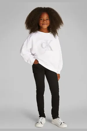 Calvin Klein Dětská mikina barva, s aplikací, IG0IG02849