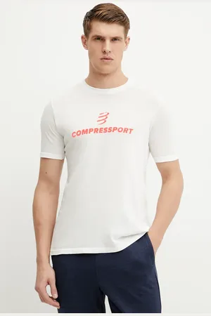 Compressport Tričko Podium barva, s potiskem, ATSM554