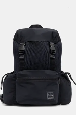 Armani Exchange Batoh pánský, tmavomodrá barva, velký, hladký, XM000788 AF12908