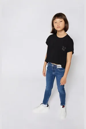 HUGO BOSS Dětské bavlněné tričko barva, G00398