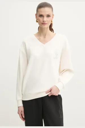 Armani Exchange Mikina dámská, barva, s aplikací, XW000093 AF10804