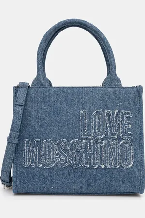 Moschino Džínová taška barva, JC4244PP0MKM0750