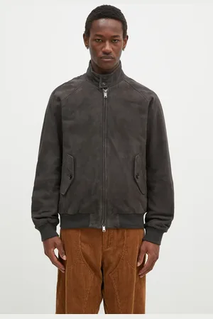 Baracuta Semišová bunda Suede Winter G9 pánská, barva, přechodná, oversize, BRCPS0990