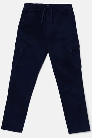 Benetton Dětské kalhoty barva, hladké, 4HM6YF00M