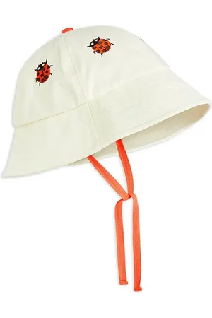 Mini Rodini Dětský bavlněný klobouk Ladybug barva, 2526510211