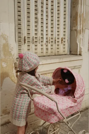 Konges Sløjd Kočárek pro panenky DOLL PRAM KS102918