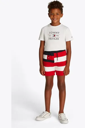Tommy Hilfiger Dětské kraťasy barva, nastavitelný pas, KB0KB09470