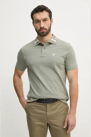 Barbour Bavlněné polo tričko Trematon Tailored Fit Polo Shirt barva, MML1452