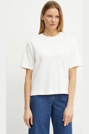 Max Mara Bavlněné tričko barva, 2515941042600