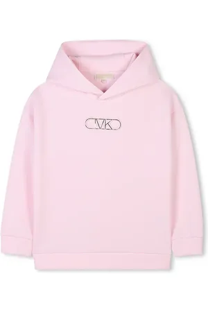 Michael Kors Dětská mikina barva, s kapucí, hladká, R30325
