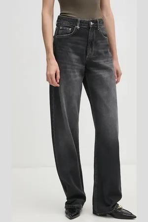 Benetton Džíny dámské, high waist, 4W9KDE026
