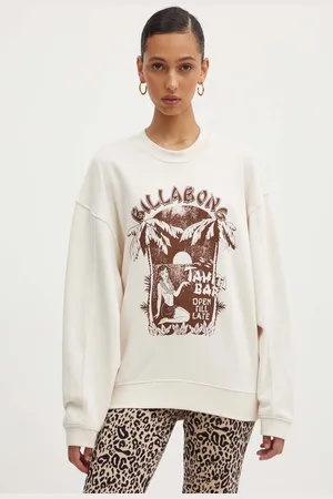 Billabong Mikina ALOHA dámská, barva, s aplikací, EBJFT00128