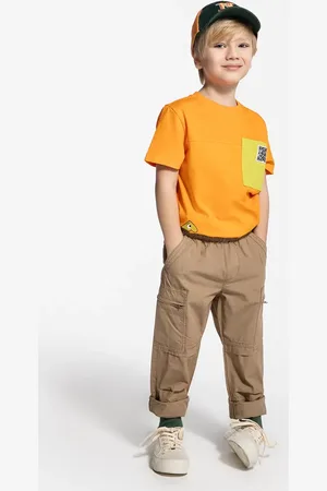 COCCODRILLO Dětské bavlněné tričko barva, s potiskem, GAMER BOY KIDS