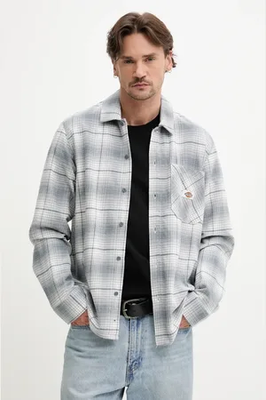 Dickies Bavlněná košile barva, relaxed, s klasickým límcem, DK0A8653G701