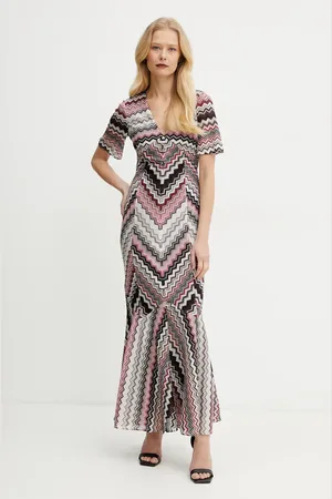 Missoni Šaty barva, maxi, DS25SG1J.BR00ZV