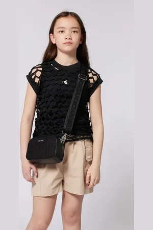 DKNY Dětské kraťasy barva, hladké, D62268