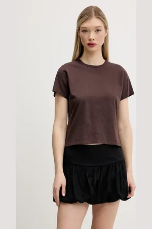 Abercrombie & Fitch Bavlněné tričko barva, KI139-5327