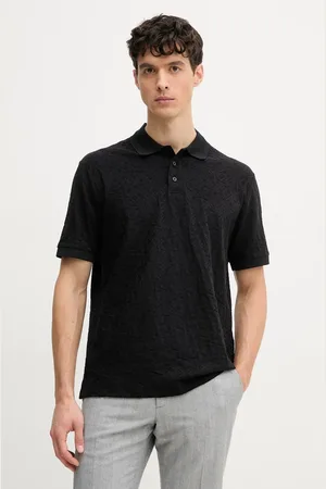 Armani Exchange Bavlněné polo tričko barva, XM000477 AF10337
