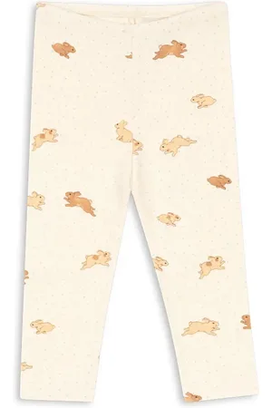 Konges Sløjd Dětské bavlněné legíny MINNIE PANTS GOTS barva, KS103560