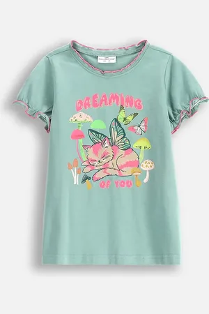COCCODRILLO Dětské tričko barva, DREAM DIARIES GIRL KIDS