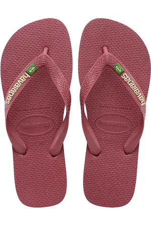 Havaianas Žabky BRASIL LOGO dámské, vínová barva, 4110850.9339
