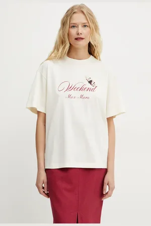 Max Mara Bavlněné tričko barva, 2515971032600