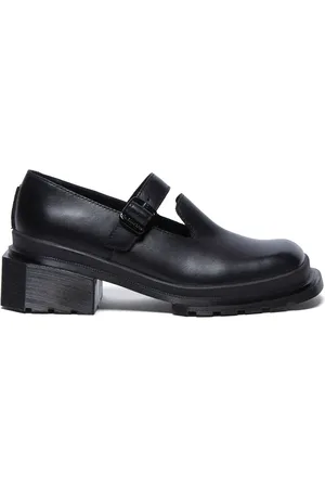 Dr. Martens Kožené polobotky Maybole MJ Mary Jane dámské, barva, na platformě, DM32075001
