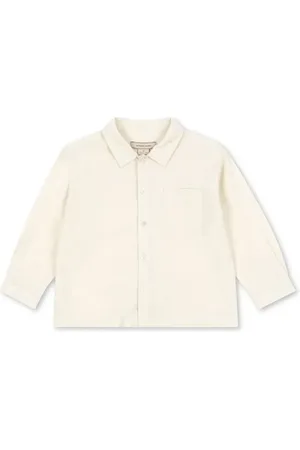 Konges Sløjd Dětská lněná košile CELEBRATION FRANZEN SHIRT barva, KS103570
